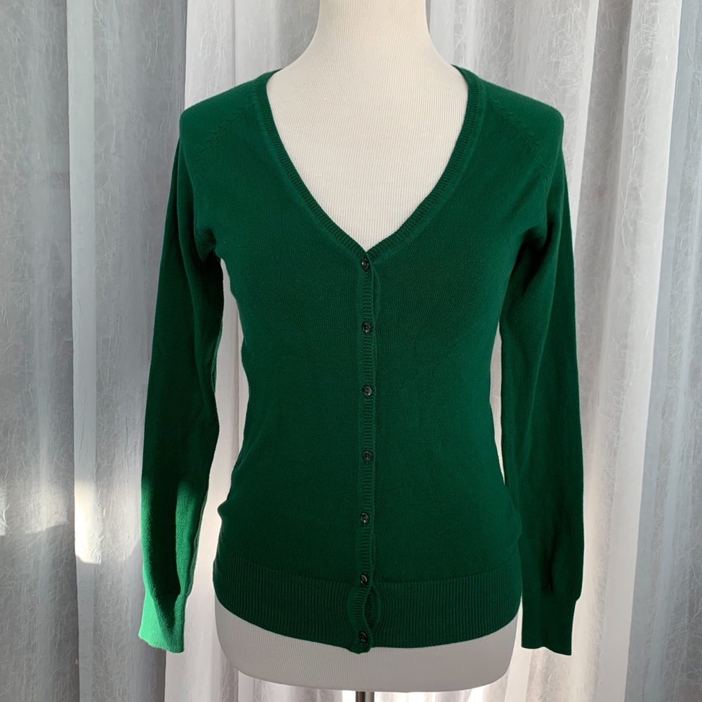 Zara Green Cardigan
